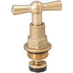 Tête de robinet DN15 (3/8“), laiton nu