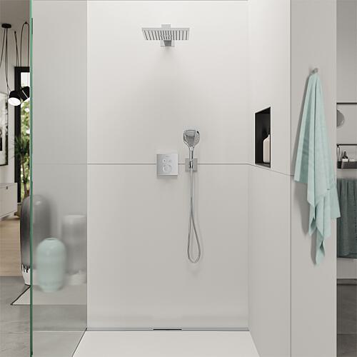 Coude de branchement mural avec support de douche Fixfit E Porter Anwendung 1