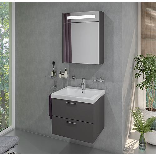 Kit de meubles de salle de bains Ekry, avec 2 tiroirs avec Softclose Standard 2