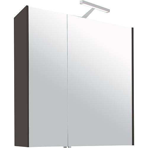 Armoire à glace avec éclairage LED, largeur 710 mm Standard 2