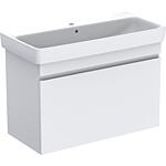 Armoire sous-lavabo avec vasque en céramique, largeur 1000 mm