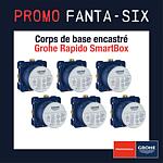 Promo FANTA-SIX corps de base encastré Grohe Rapido SmartBox