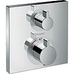 Hansgrohe mitigeur thermostatique encastré Ecostat Square pour 2 fonctions