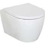 Pack combiné Evenes Aimera Compact WC suspendu Aimera Compact sans bride avec abattant WC Softclose