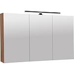 Armoire à glace Benaro avec lampe LED à poser