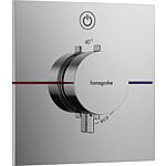 Mitigeur thermostatique ShowerSelect Comfort, 1 fonction avec touche marche/arrêt
