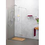 Walk-In Ennai 6mm mit Wandprofil + Stabi.rund