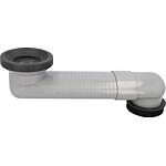 Coude pour WC en PVC