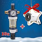 Coffret Saint Nicolas 10x WS Dispositifs de filtrage eau sanitaire DN25 (1") + Mini Beamer
