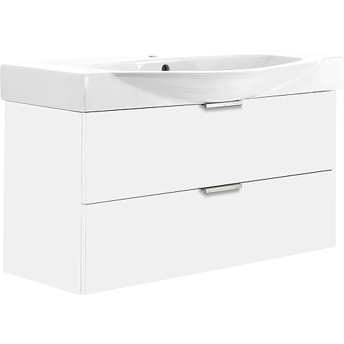 Meuble sous-vasque avec vasque en céramique Ebsi Standard 1