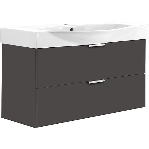 Meuble sous-vasque avec vasque en céramique Ebsi Standard 2