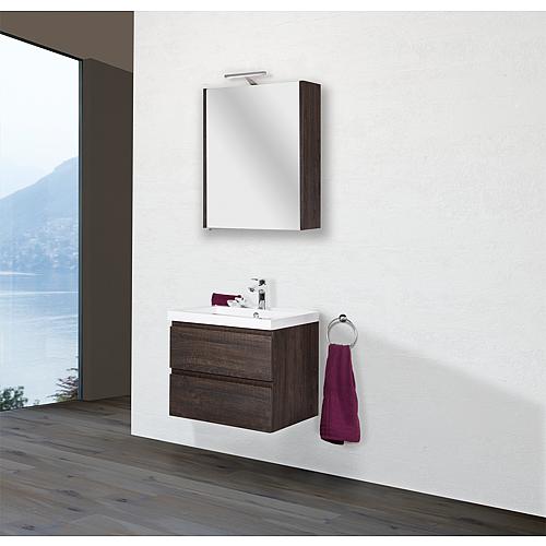 Kit meuble de salle de bain Elai, largeur 610 mm Standard 2