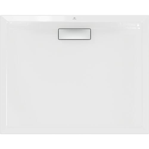 Receveur de douche Ultra Flat rectangulaire 1000x25x800 mm acrylique blanc