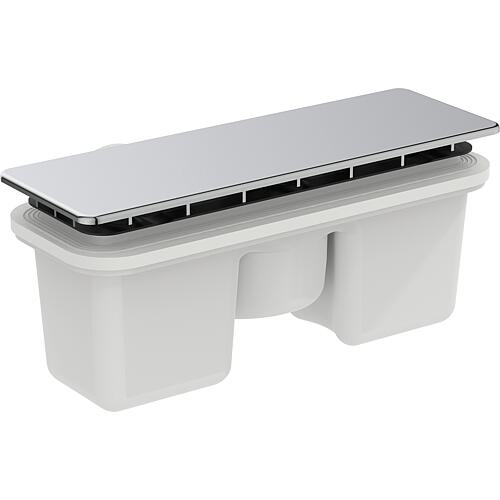 Écoulement de bac de douche Ultra Flat New, chromé
