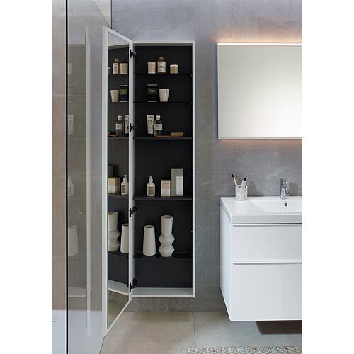 Armoire haute Geberit iCon 360x1800x291 mm, blanc brillant