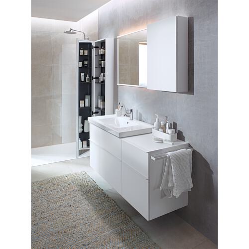 Meuble sous-vasque iCon avec lavabos en Céramique, 900 mm de large Anwendung 1