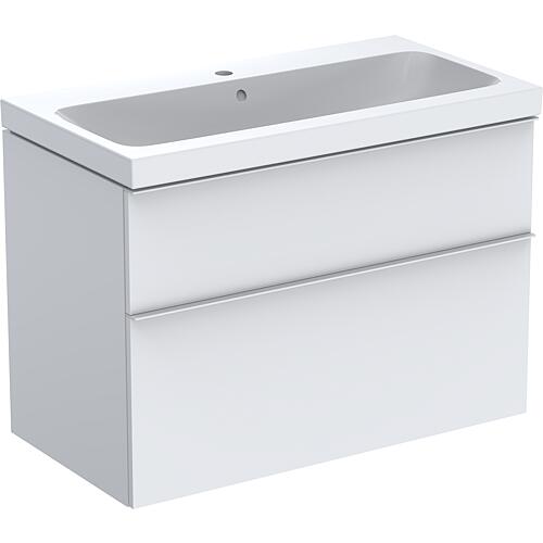 Meuble sous vasque iCon avec vasque en céramique, largeur 900 mm Standard 2