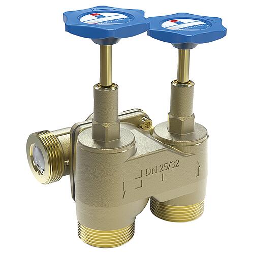 Bloc de raccordement avec bypass, faible longueur utile Standard 1