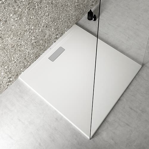 Receveur de douche Ultra Flat New, carré, blanc Anwendung 3