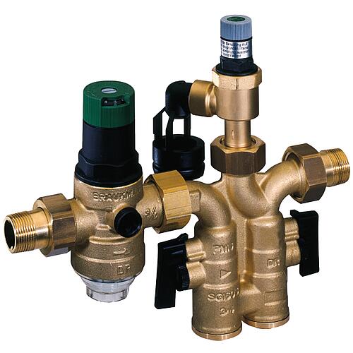 Groupe de sécurité d’accumulateur SG 160 SD avec détendeur Standard 1