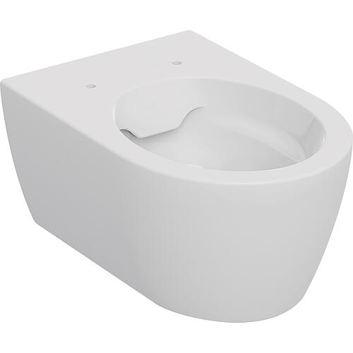 WC suspendu à fond creux Geberit Icon blanc, sans bride lxHxP : 355x330x530mm