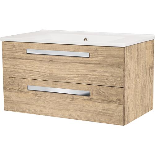 Meuble sous vasque Edia avec vasque en céramique Standard 4