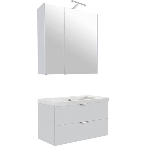 Kit meubles de salle de bains Epil, avec 2 tiroirs Standard 4
