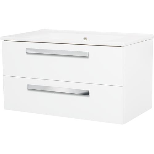 Meuble sous-vasque Edia avec vasque en céramique Standard 1