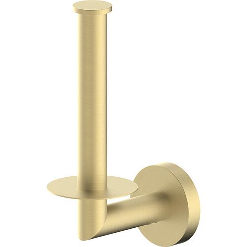 Porte-rouleau de réserve Eldrid laiton bronze clair vertical