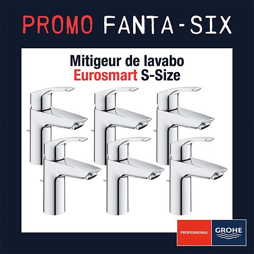 Promo FANTA-SIX Mitigeur de lavabo Eurosmart S-Size Standard 1