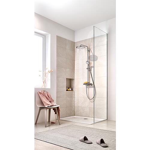 Système de douche Tempesta Cosmopolitan rond avec mitigeur thermostatique