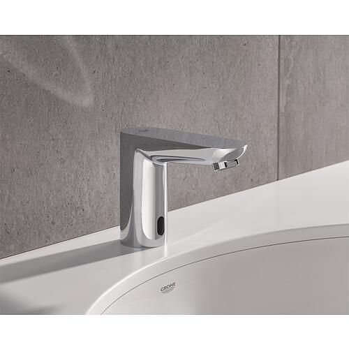 Mitigeur de lavabo infrarouge Grohe Euroeco CE, sans mélangeur, chromé Anwendung 1