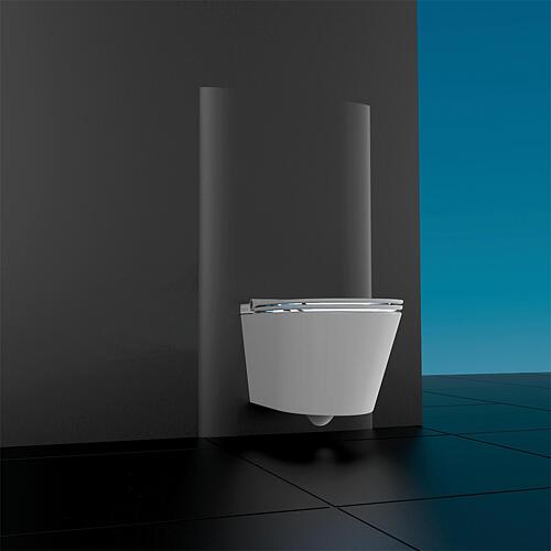 WC douche Evenes Loumea Anwendung 3