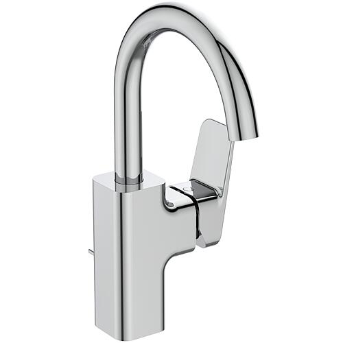 Mitigeur de lavabo Ideal Standard Ceraplan200 poignée latérale avec garniture d'écoulement à tirette