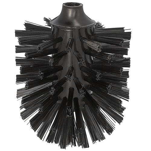 Tête de brosse Dornbracht noir mat, pour toutes les séries Dornbracht Standard 1