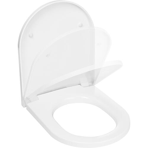 Pack combiné Evenes Aimera WC suspendu Aimera sans bride avec abattant WC Turvo softclose Standard 1
