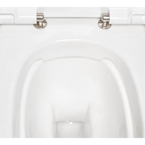 WC suspendu  à fond creux AIMERA, sans bride
 Anwendung 5