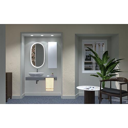 Armoire haute Kasari 1 porte battante 900 mm Anwendung 2