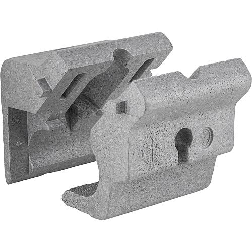Coque d'isolation pour les soupapes en T de dérivation DN 25 (1") Anwendung 1