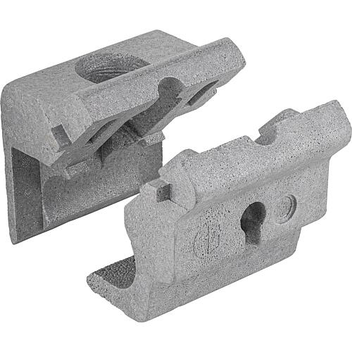 Coque d'isolation pour les soupapes en T de dérivation DN 25 (1") Anwendung 2