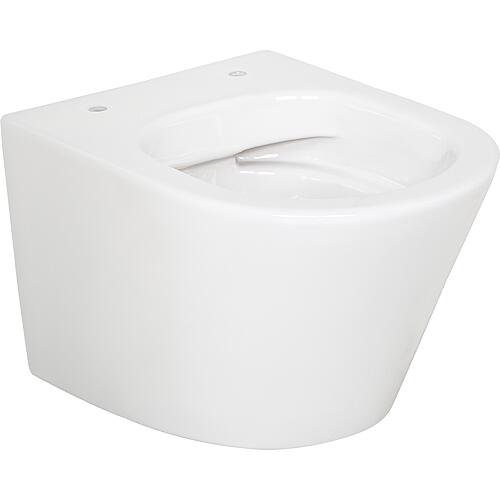 WC suspendu à fond creux Amur Compact sans bride Anwendung 1