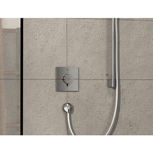 Thermostat encastré Hansgrohe ShowerSelect Comfort E Set de montage 1 consommateur chromé