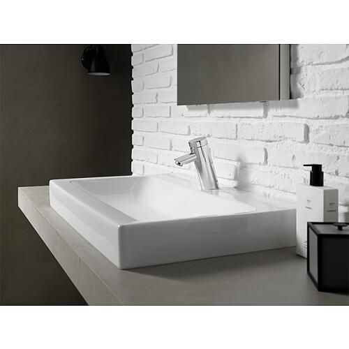 Mitigeur lavabo temporisé Schell Puris SC avec mélangeur Anwendung 2