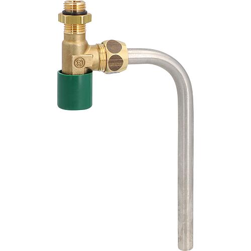 Vanne de prélèvement d'échantillon S-Sertir Uponor DN 8 (1/4") Plus Standard 1
