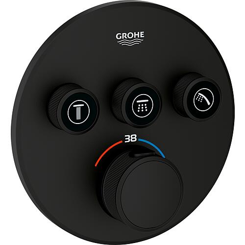 Mitigeur thermostatique encastré Grotherm SmartControl avec 3 fonctions Standard 1
