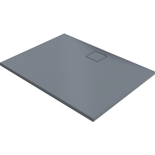 Receveur de douche Hüppe EasyFlat rectangulaire Trou d'évacuation sur le côté long Standard 21