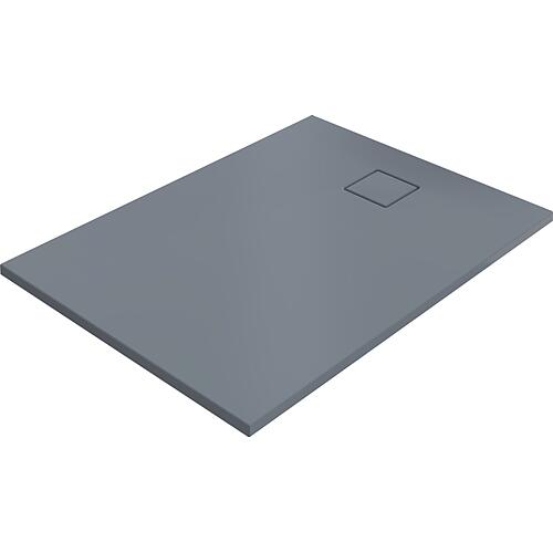 Receveur de douche Hüppe EasyFlat rectangulaire Trou d'évacuation sur le côté court Standard 44
