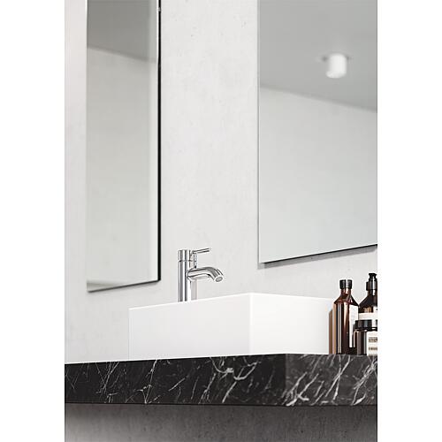 Mitigeur de lavabo Kludi Bozz Saillie 75 mm Anwendung 1