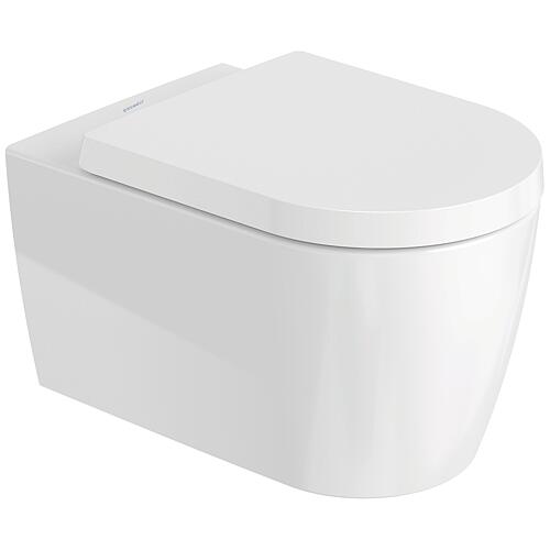 WC suspendu à fond creux Duravit ME by Starck, sans bride Standard 1