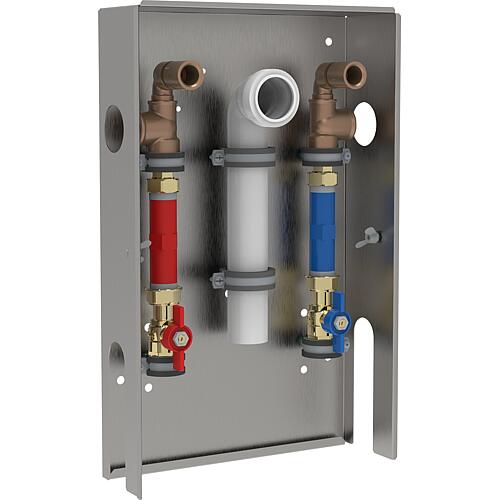 Vasque encastrée pour compteur à eau 110 mm Standard 1